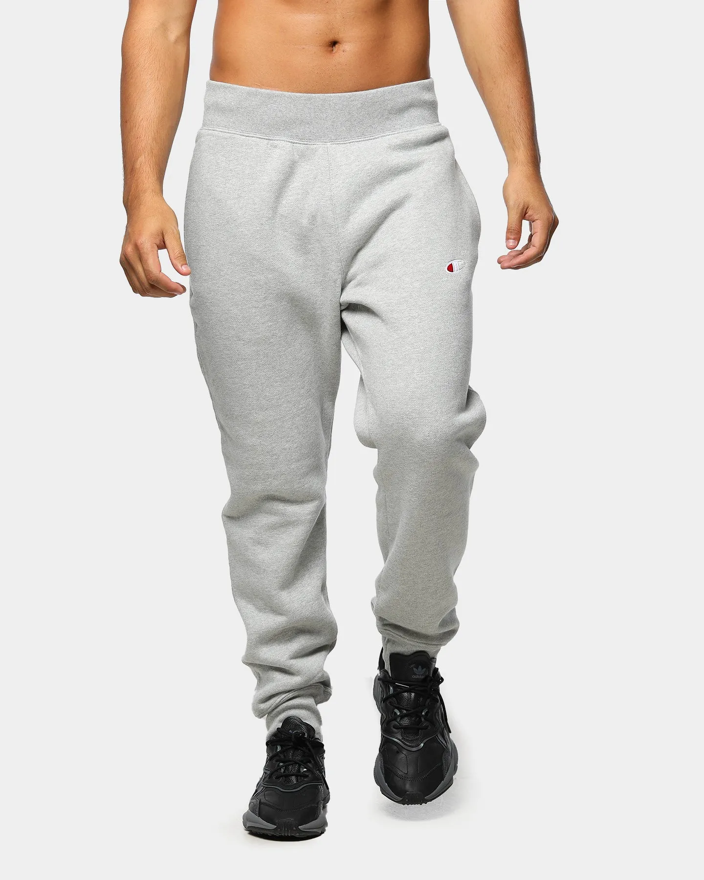 Champion Rev Weave Trim Jogger Grey